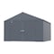 Arrow Storage Products Elite Galvalume Steel Premium Shed Storage Shed, 12 ft x 12 ft, Blue Grey EG1212AN - alternate 2